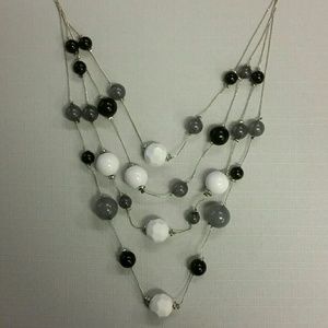 NY&C 4 rows layers necklace